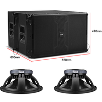 Système audio vidéo professionnel, éclairage de haute qualité, enceinte professionnelle étanche, enceinte passive Line Array, système sonore extérieur