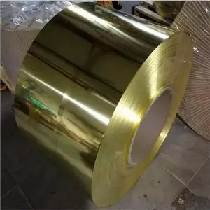 Pure 99.9% Thick 0.01-10mm H62 C28000 C27400 C11500 C11600 C11700 Factory Price for Electrical Brass Copper Coils
