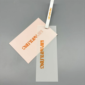 Les étiquettes en film PVC transparent personnalisables populaires, faciles à personnaliser - Product Image 1