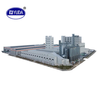 Ligne de production de granulés d'aliments pour animaux de ferme YUDA entièrement automatique à haute efficacité 10t/h