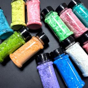 Flacone Shaker da 2oz con Glitter Sfuso Fine e Grosso, Glitter Neon Opaco Macaron per Tumbler Snow Globe, Artigianato in Resina - Product Image 2