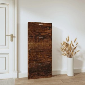 Zapatero moderno de 4 capas de alta calidad personalizado para el hogar dormitorio Hotel y apartamento uso hecho de madera - Product Image 5