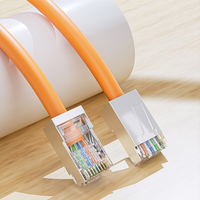 Cables Ethernet de cobre puro CAT5/CAT5e/CAT6, Cables de red OFC sólidos, UTP/FTP, interior/exterior, suministro directo de fábrica