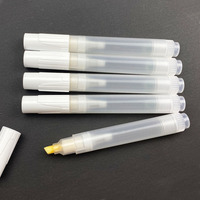 Connecteur transparent pour stylo à peinture, 6.5mm, taille baril, marqueur vide rechargeable