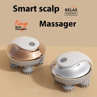 Masseur électrique chauffant infrarouge pour tissus profonds, masseur professionnel du cuir chevelu pour soulager les migraines et favoriser la relaxation