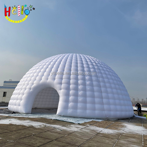 Şişme ticari düğün olay gece kulübü Bar Igloo ışık ile şişme gece kulübü - Product Image 4