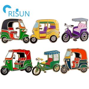 เข็มกลัดติดรถสกู๊ตเตอร์ขนาดเล็กลายรถลากออกแบบได้เอง - Product Image 1