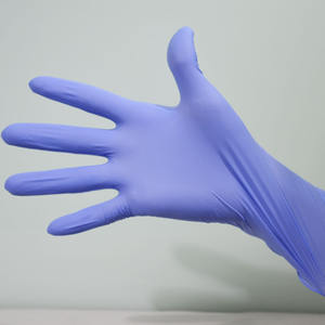 Guantes de Nitrilo Morados Impermeables de Alta Calidad, Sin Polvo y Sin Látex, para Protección de Manos - Product Image 2