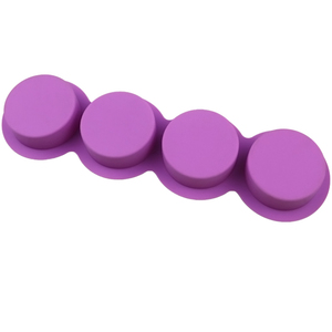 <b>Baking</b> 4 Hole Round Shape Soap Mold With Religio Shape <b>Silicone</b> Molds for Candle Making <b>Silicone</b> Mold for Soap Candle Make Resin - Product Image 6