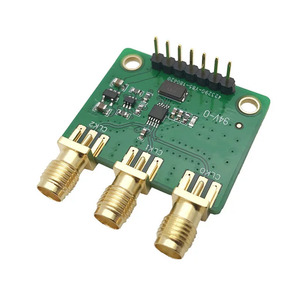 Module générateur d'horloge 3 canaux Si5351A 8KHz~160MHz, oscillateur programmable I2C, PCB 4 couches pour synthétiseur <span class=keywords><strong>DIY</strong></span> - Product Image 1