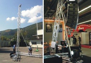 Système de treillis de la tour de levage des haut-parleurs Stage Line <span class=keywords><strong>Array</strong></span> <span class=keywords><strong>Truss</strong></span> Tower <span class=keywords><strong>Truss</strong></span> - Product Image 2