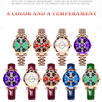 Binbond N106 106 femmes montres de luxe mode dames étanche mains lumineuses Relojes Mujer montres à Quartz pour filles cadeau