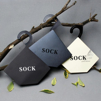 En-têtes d'Emballage Personnalisés pour Chaussettes, Étiquettes Cartonnées Pliées en Gros, Accroches en Papier pour Chaussettes