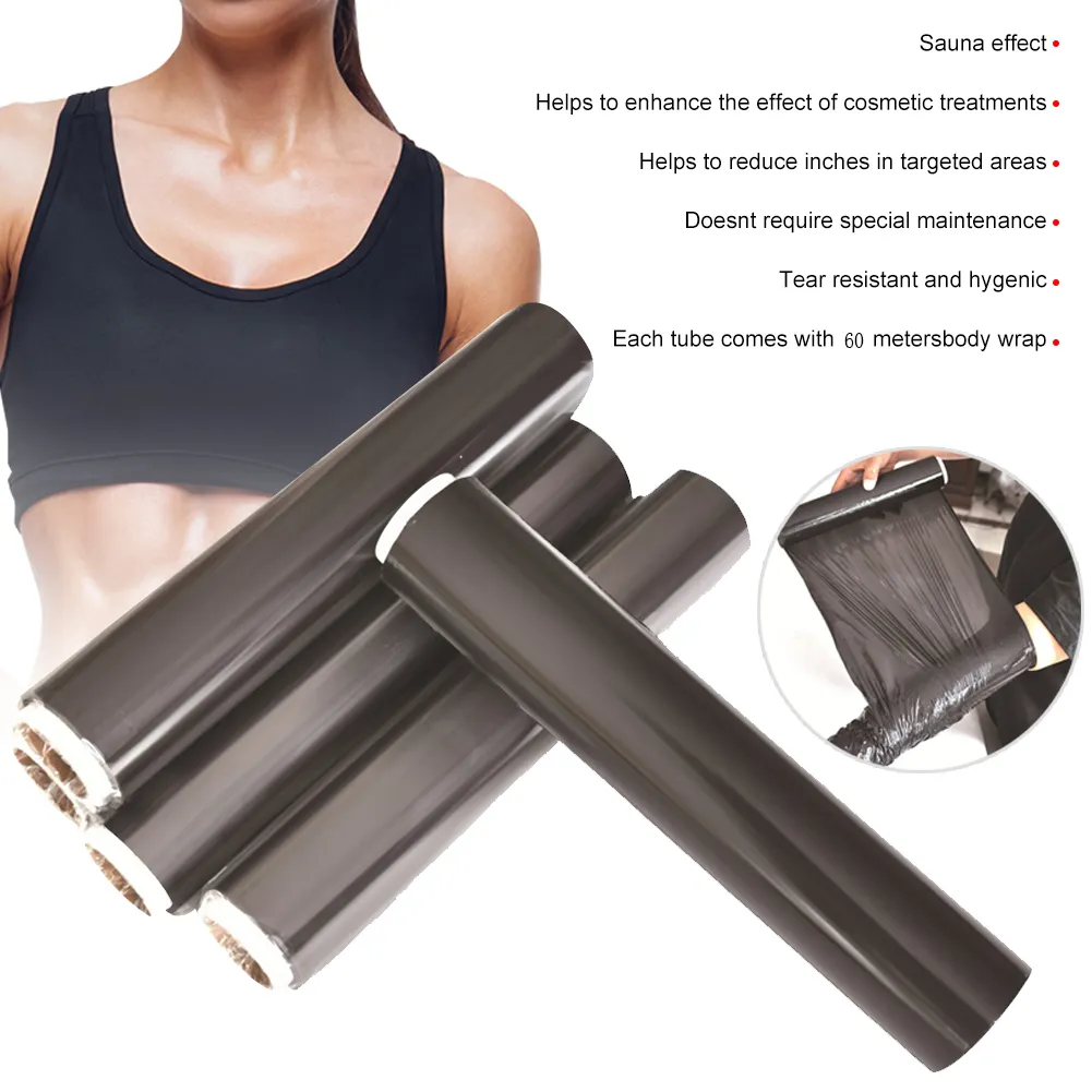 Wholesale 60m Slimming Beauty Wrap Women Fat Burning plastic wrapped Body Leg Arm Waist Lose Weight Slimming Belt