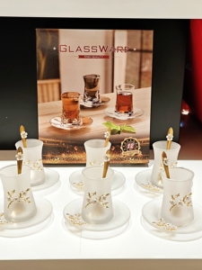 Ensemble de <span class=keywords><strong>tasses</strong></span> à espresso <span class=keywords><strong>transparentes</strong></span> de qualité supérieure 2026, résistantes à la chaleur, en verre, avec soucoupes, pour le café et le thé - Product Image 5