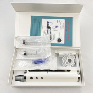 <span class=keywords><strong>Seringue</strong></span> Cylindrique Portable ABS pour Soins Esthétiques, Machine de Beauté Nano à 42 Aiguilles, Stylo Derma à l'Acide Hyaluronique pour l'Élimination des Rides du Visage - Product Image 2