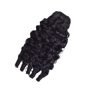 FYD Wholesale Cheveux Humains Remy 4C Afro <span class=keywords><strong>Kinky</strong></span> <span class=keywords><strong>Curly</strong></span> Cheveux Vierges Double Drawn Pixie <span class=keywords><strong>Curly</strong></span> Bundles Très Demandés - Product Image 3