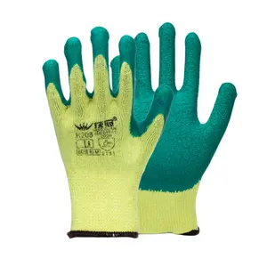Индивидуальный логотип Oem дизайн дешевые рабочие перчатки с латексным покрытием от производителя