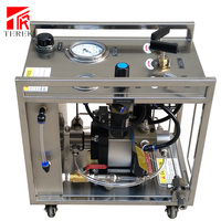 Bomba de Prueba de Alta Presión Hidrostática para Tuberías de Agua de 10-40000 psi, Máquina de Transmisión Hidrostática