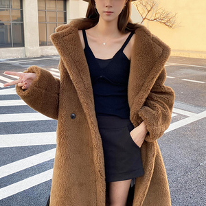 High Quality Custom Women Faux Fur Winter <strong>Coat</strong> <strong>Plus</strong> <strong>Size</strong> Winter Outwear Fluffy Overcoat Shearing Fur <strong>Coat</strong> <strong>Teddy</strong> <strong>Coat</strong> - Product Image 6