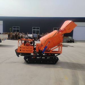 Bétonnière chinoise 800L Carwler, moteur diesel 192, 12 CV, <span class=keywords><strong>4</strong></span> <span class=keywords><strong>temps</strong></span>, refroidisseur d'air, hydraulique, mini bétonnière autochargeuse - Product Image 5