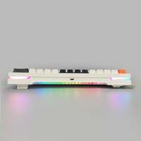 YH8705 Teclado portátil para juegos retroiluminado RGB Tamaño pequeño 60% Tipo C con cable/2,4 Ghz USB inalámbrico para jugadores Nuevo producto
