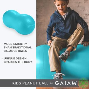 Premium sedile attivo a forma di arachide rimbalzo sedia esercizio Yoga equilibrio palla seduta per il lavoro da scrivania o Yoga pratica - Product Image 5
