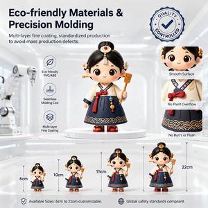 Figurines personnalisées MEIYAN : Créez vos propres figurines d'<span class=keywords><strong>action</strong></span> sur le thème de votre culture, figurines d'anime, usine ODM, vente en gros de jouets, figurines de collection. - Product Image 3