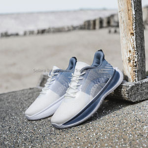 Zapatillas Deportivas Negras Transpirables Personalizables para Hombre, Ligeras, con Plataforma, para Primavera/Otoño, Impermeables y Antideslizantes - Product Image 2