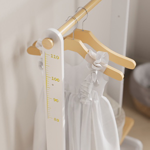 <span class=keywords><strong>Appendiabiti</strong></span> singolo semplice e compatto Boori all'ingrosso, con doppio portabiti per bambini, per camera da letto o soggiorno - Product Image 4