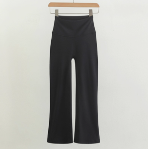 Pantalones de Yoga de Cintura Alta para Mujer, Cómodos y con Soporte, en Varios Colores, Leggings Elásticos de Corte Bootcut para Uso Diario Informal - Product Image 4