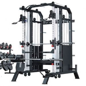 Vente directe d'usine SK SK-EM938E-TitanG2 Machine Smith multifonctionnelle en acier de haute qualité, équipement de gym multifonctionnel en ABS - Product Image 3