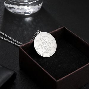 Myshape Mighty strong Duke astaroth-<span class=keywords><strong>Lesser</strong></span> <span class=keywords><strong>Key</strong></span> <span class=keywords><strong>of</strong></span> <span class=keywords><strong>Solomon</strong></span> Seal kabbalah จี้สร้อยคอผู้ชาย - Product Image 4