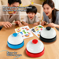 Campana de prensa manual personalizada, juguetes para juegos de cartas, anillo creador de ruido, campana Dingdong, juegos de cartas, campana de entrenamiento para mascotas