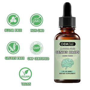 Compléments alimentaires liquides OEM Kids Natural Genius pour la concentration et <span class=keywords><strong>l</strong></span>'<span class=keywords><strong>attention</strong></span> des enfants, favorisant une fonction cérébrale saine - Product Image 4