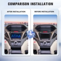 Boîtier décodeur Viknav Linux System avec CarPlay sans fil et Android Auto, télécommande, pour Acura MDX 2014-2017, navigation GPS intégrée 2DIN