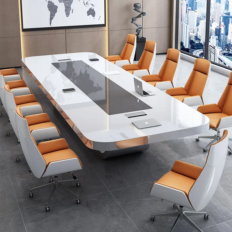 JXT Office desk and chair combination of company staff