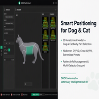 Máquina Portátil de Rayos X Digital Veterinaria, Sistema de Radiografía Digital para Animales, Equipo Portátil de Radiografía Digital Veterinaria