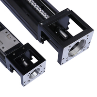 GS KK60-300 Système de robot portique XYZ motorisé CNC PLC à usage intensif Rack and PinionGuideway Slide Table Stag