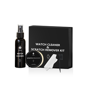 맞춤형 보석 클리너 및 폴란드어 솔루션 키트 스크래치 리무버 페이스트가있는 시계 스트랩 및 밴드 클리너 - Product Image 1