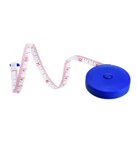 1pc Mini Blue Plastic Tape Measure/portable Body Measuring Tape/small  Clothing Measuring Ruler With 1.5m Length