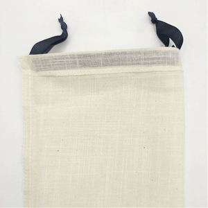 Bolsa de Algodón Resistente de 10x15cm, OEM ODM, Bolsa de Algodón de Lujo con Cordón, Bolsa para Joyería, para Empacar Lápiz Labial y Cosméticos - Product Image 3
