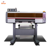 Machine d'impression de t-shirts Qinyu 2025, imprimante jet d'encre DTF 60 cm avec têtes d'impression I3200, impression numérique automatique