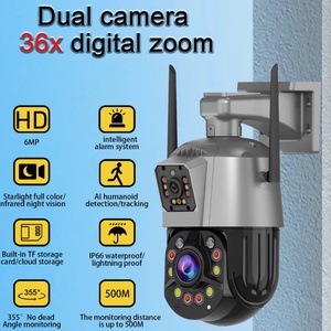 6MP 4G Surveillance 36x Zoom <b>Security</b> Protection Camera Color Night Vision/Two-Way Audio/IP66 Outdoor Wireless <b>Security</b> Camera - Product Image 2