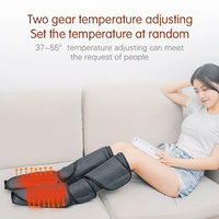 Système de récupération des jambes de compression Compression séquentielle professionnelle athlète Air Relax Massage thérapie botte de récupération des pieds et des jambes