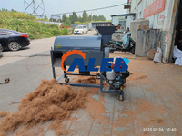 Machine de fabrication de fibre de coco décortiqueuse de cosse de noix de coco Machine de défibrage de cosse de noix de coco de haute qualité