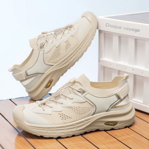 รองเท้าตาข่ายระบายอากาศกลางแจ้งแบบ unisex แห้งเร็ว กันลื่น น้ำหนักเบา ซับแรงกระแทก เหมาะสำหรับเดินป่าและลุยน้ำ รองเท้าคู่สำหรับคู่รัก - Product Image 2