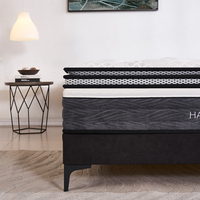Muebles Queen King Size Colchones Hotel Dormitorio Cama ortopédica Espuma de memoria Látex Comprimido Roll up Pocket Spring Colchón