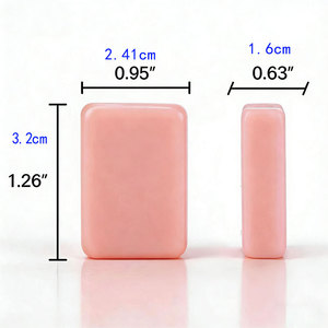 Tuiles de Mahjong Américaines en Acrylique Modernes, Luxueuses, Écologiques, Durables et Portables, en Gros, avec 160 Tuiles pour des Rassemblements de 4 Joueurs - Product Image 2