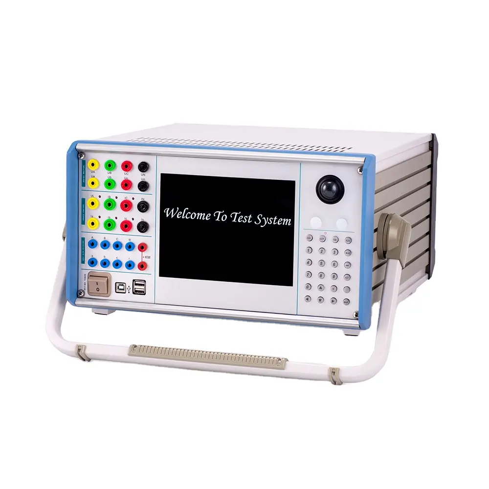 G strumento Tester relè UHV-1200 sei fasi di iniezione di corrente secondaria primaria Set Kit Test relè controllato da MicroComputer